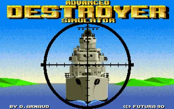 ADS - Advanced Destroyer Simulator screen shot title